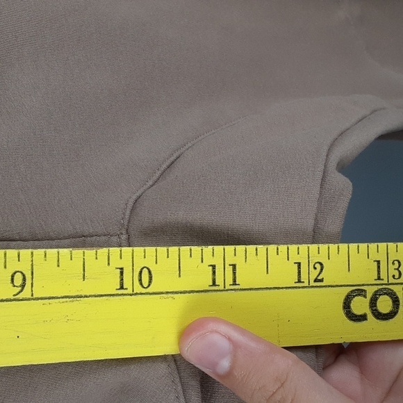 BK Mens Tan Camel Cotton Athletic Workout Pants - Picture 6 of 9